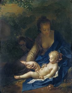 The Rest on the Flight to Egypt, 1706 (öljy tammella)